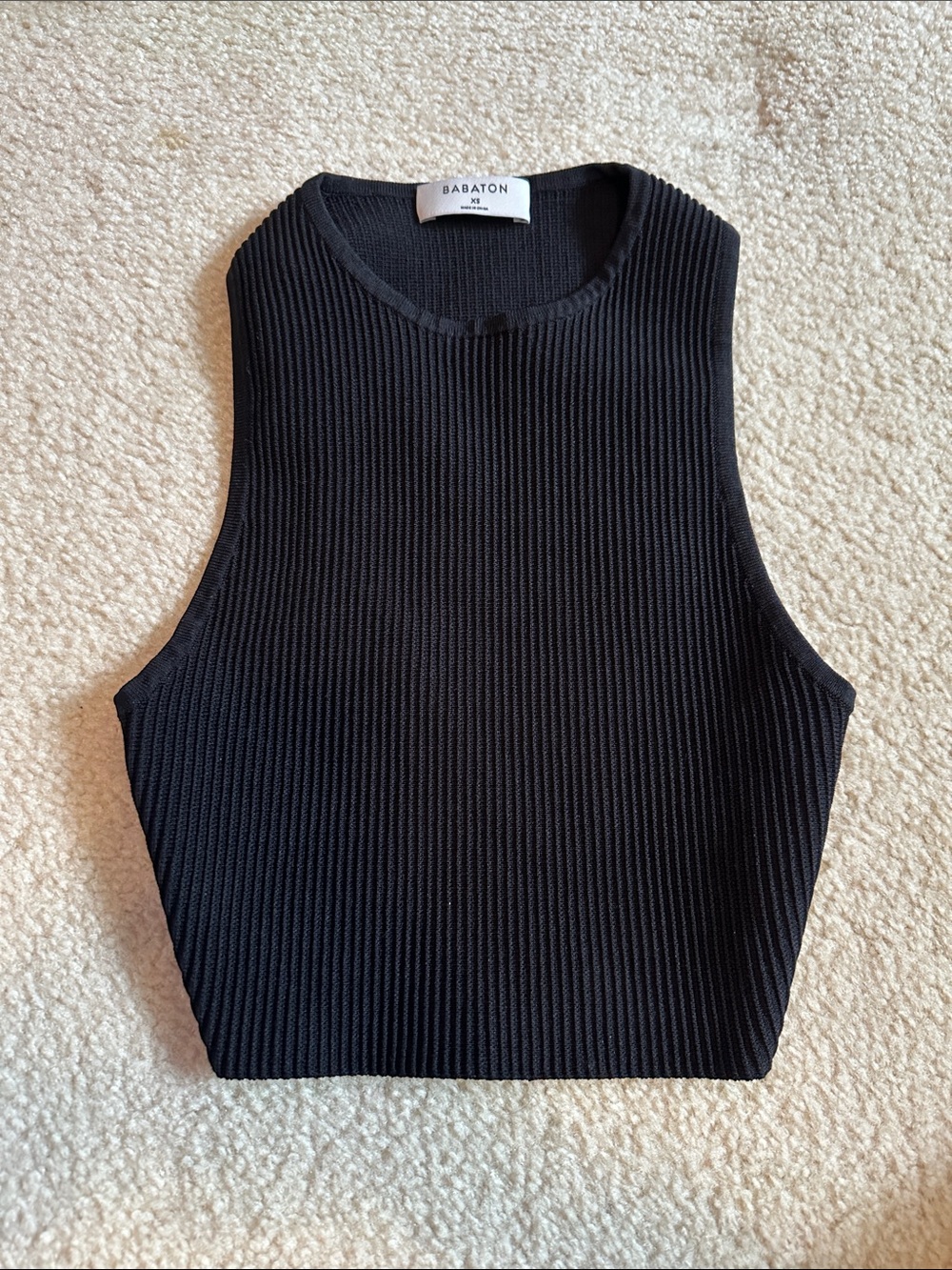 Babaton sculpt racer back tank
